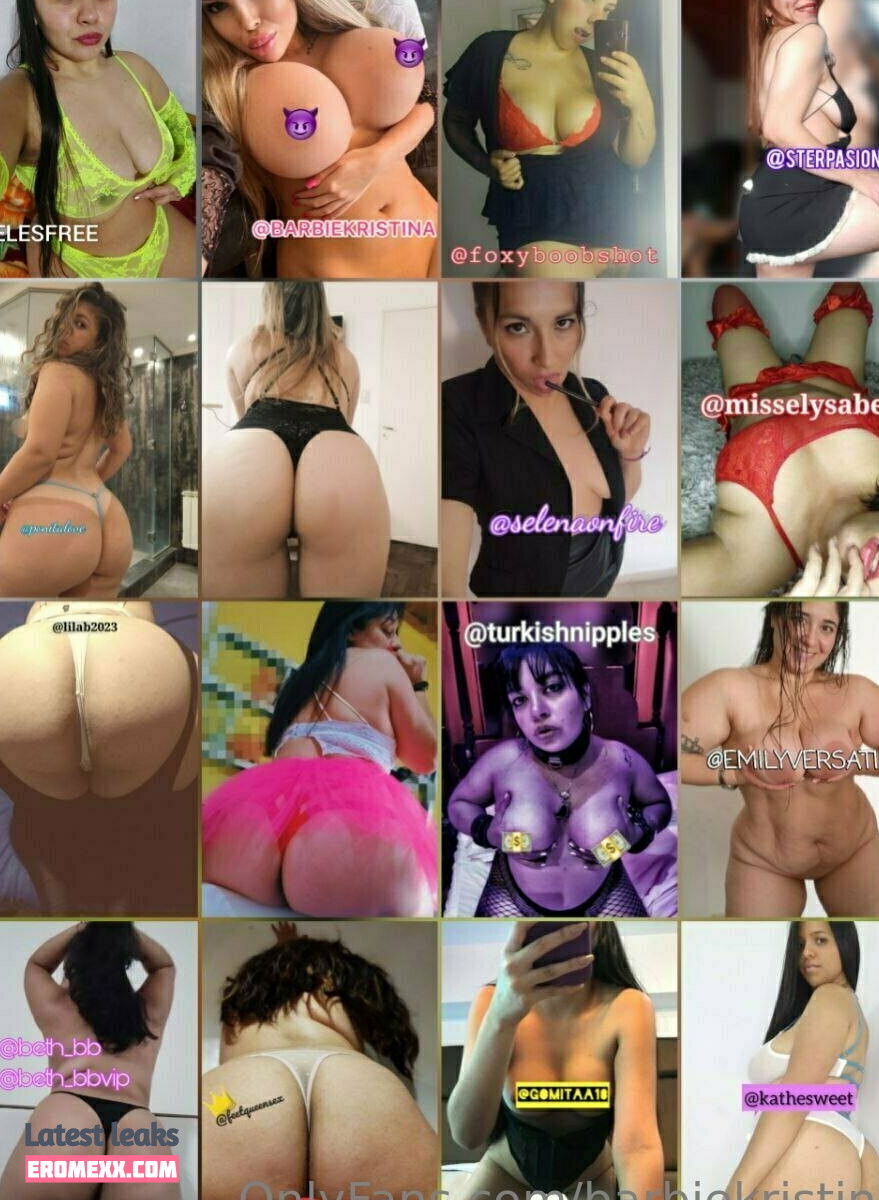 Latest Leaks Barbiekristina Nude #44 - Fapello