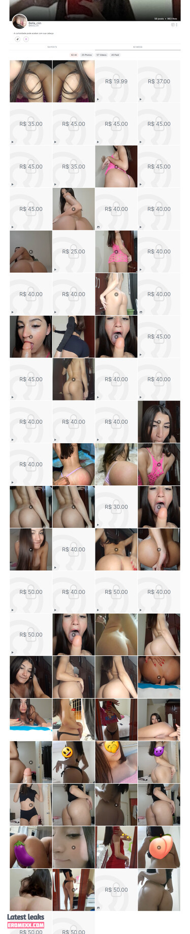 Latest Leaks bella_ciin Nude #5 - Fapello
