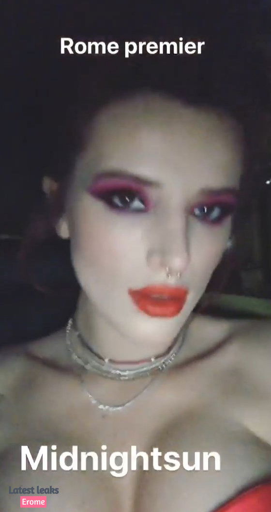 Latest Leaks Bella Thorne Nude #1136 - Fapello