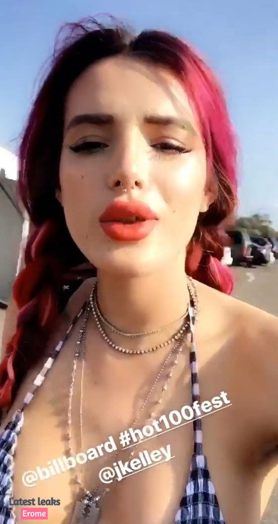 Latest Leaks Bella Thorne Nude #2197 - Fapello