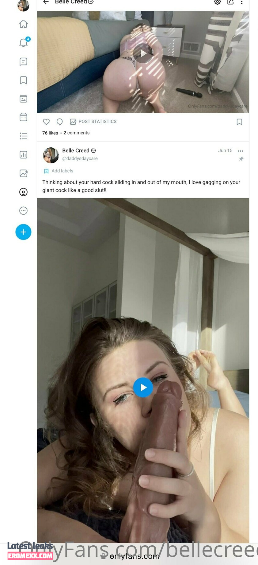 Latest Leaks bellecreed Nude #9 - Fapello