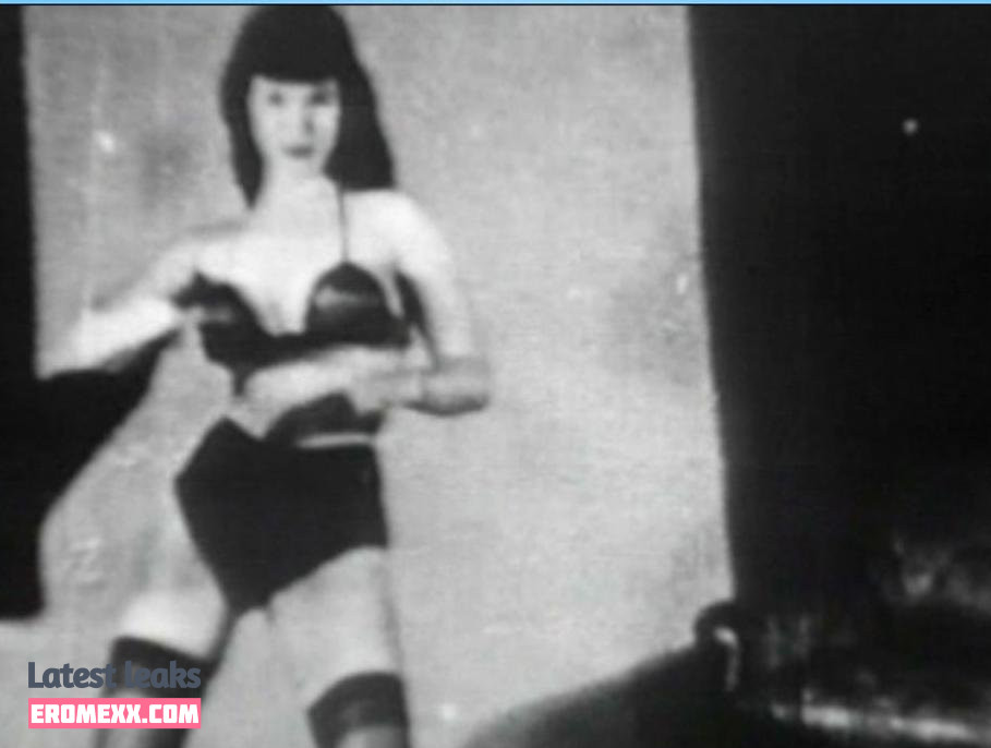 Latest Leaks Bettie Page Nude #32 - Fapello