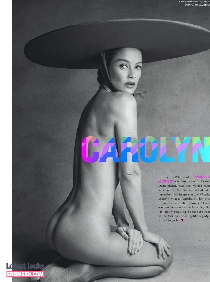 Latest Leaks Carolyn Murphy Nude #28 - Erome