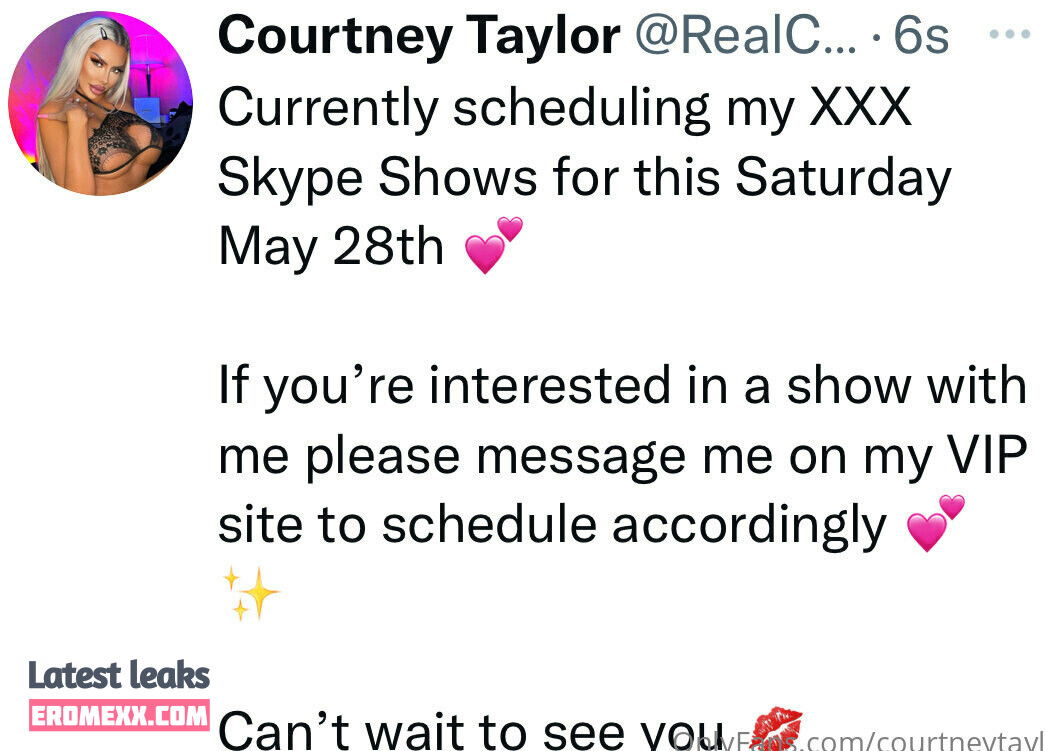 courtneytaylor nude photos (Exclusive photos)
