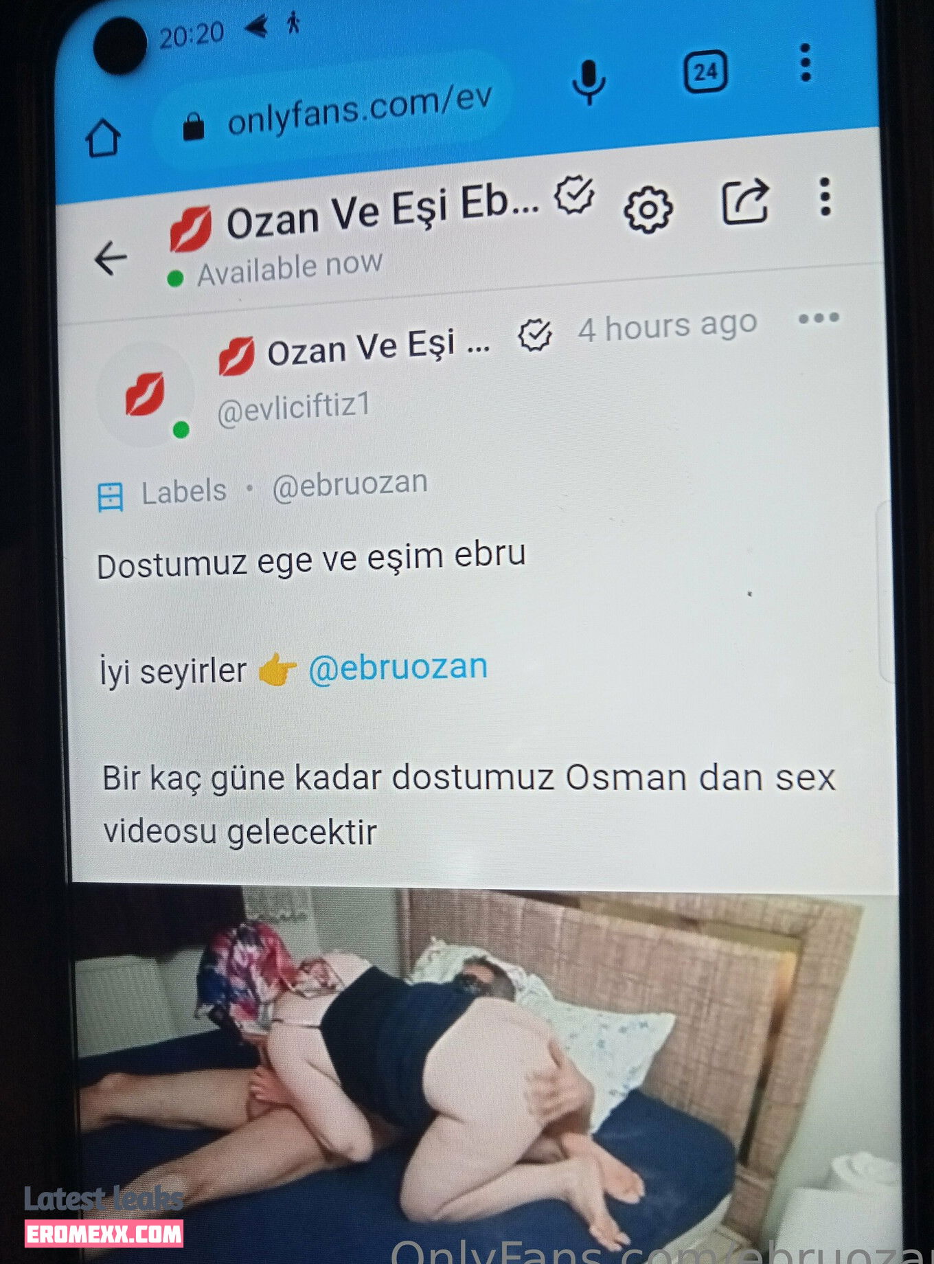 Latest Leaks ebruozan Nude #24 - Erome