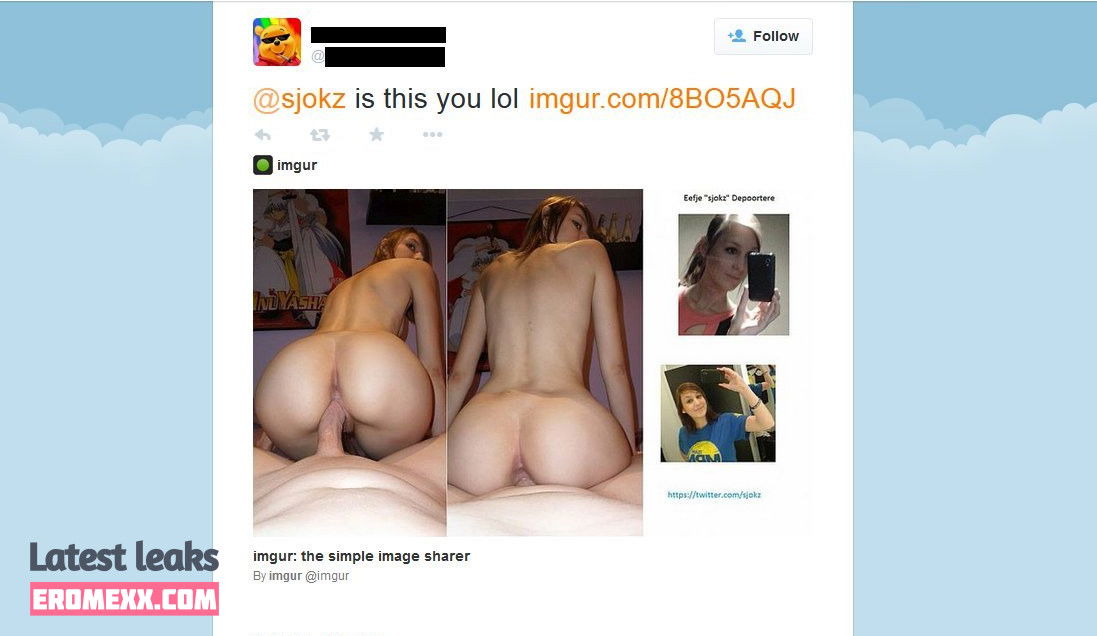 Eefje 'sjokz' Depoortere nudes photos (Exclusive photos) Eefje 'sjokz' Depoortere nude photos (Exclusive photos)