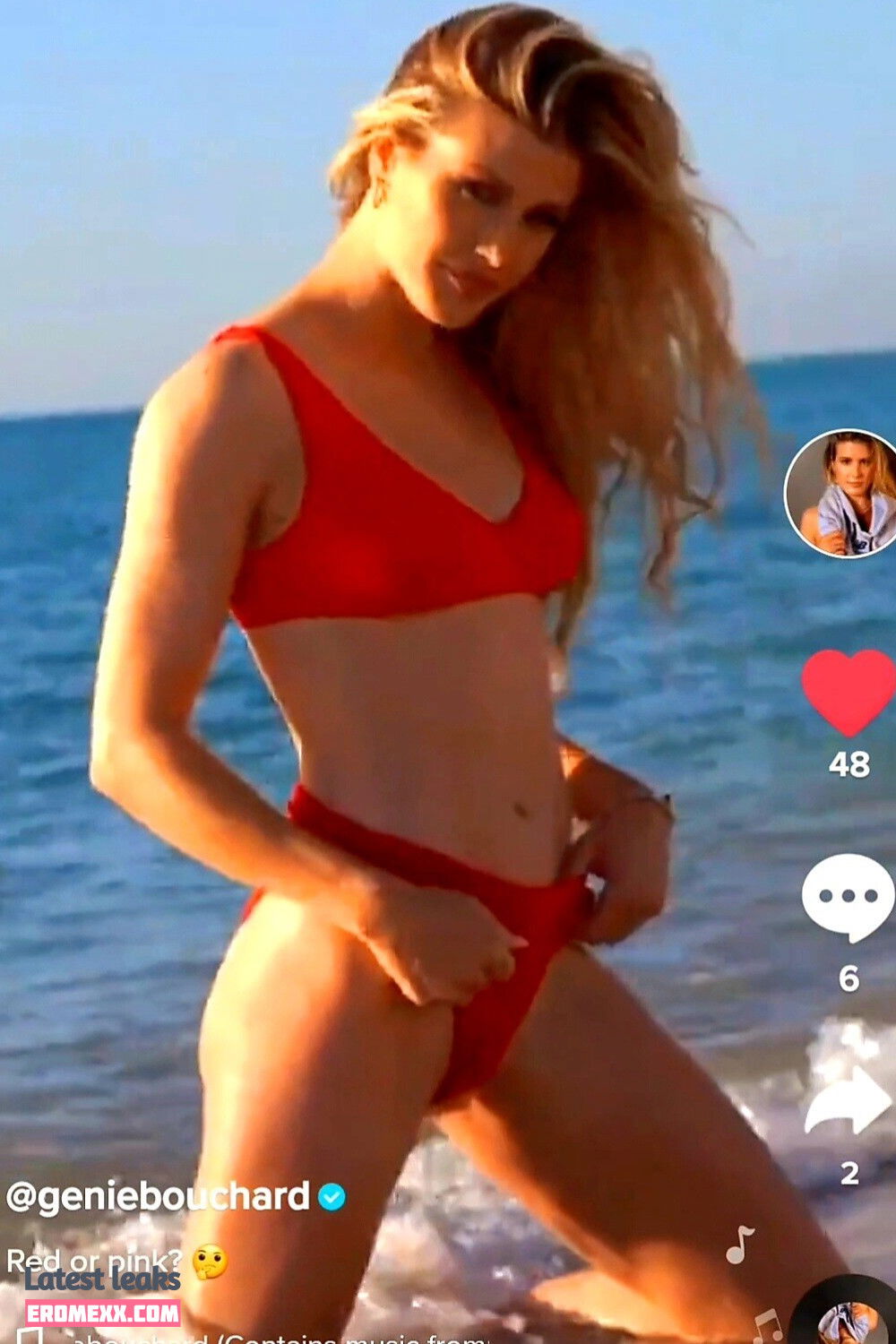 Latest Leaks Eugenie Bouchard Nude #127 - Fapello