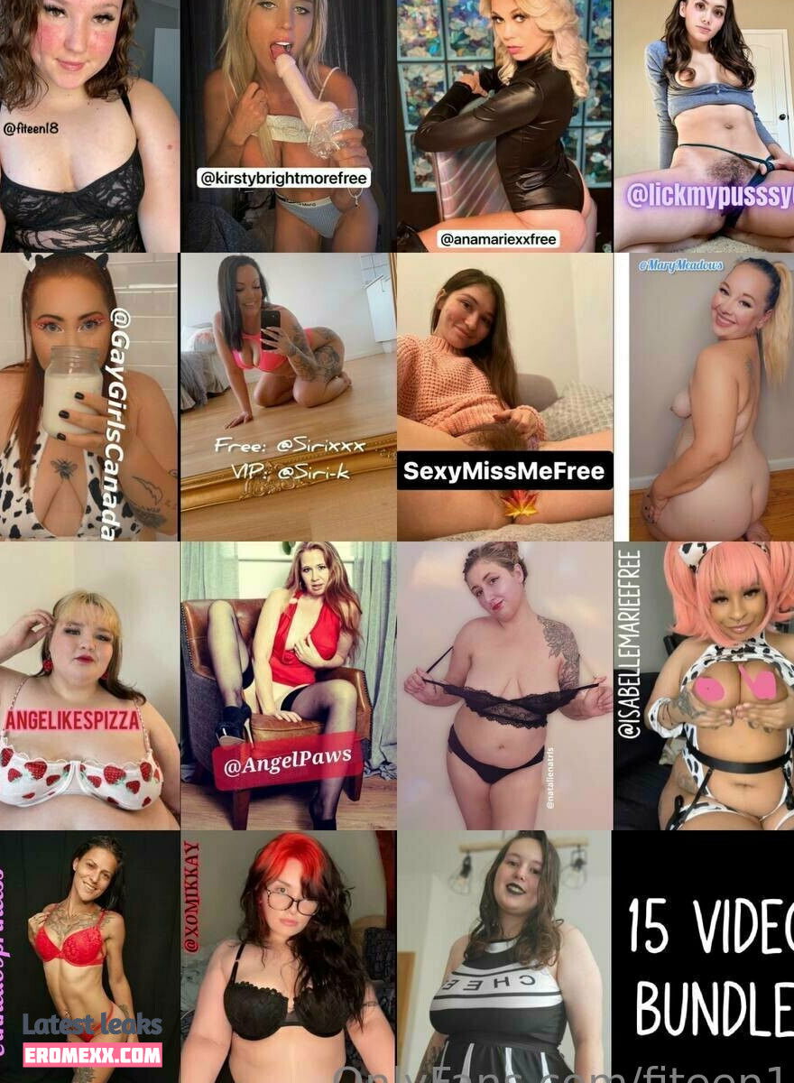 Latest Leaks fiteen18 Nude #177 - Fapello