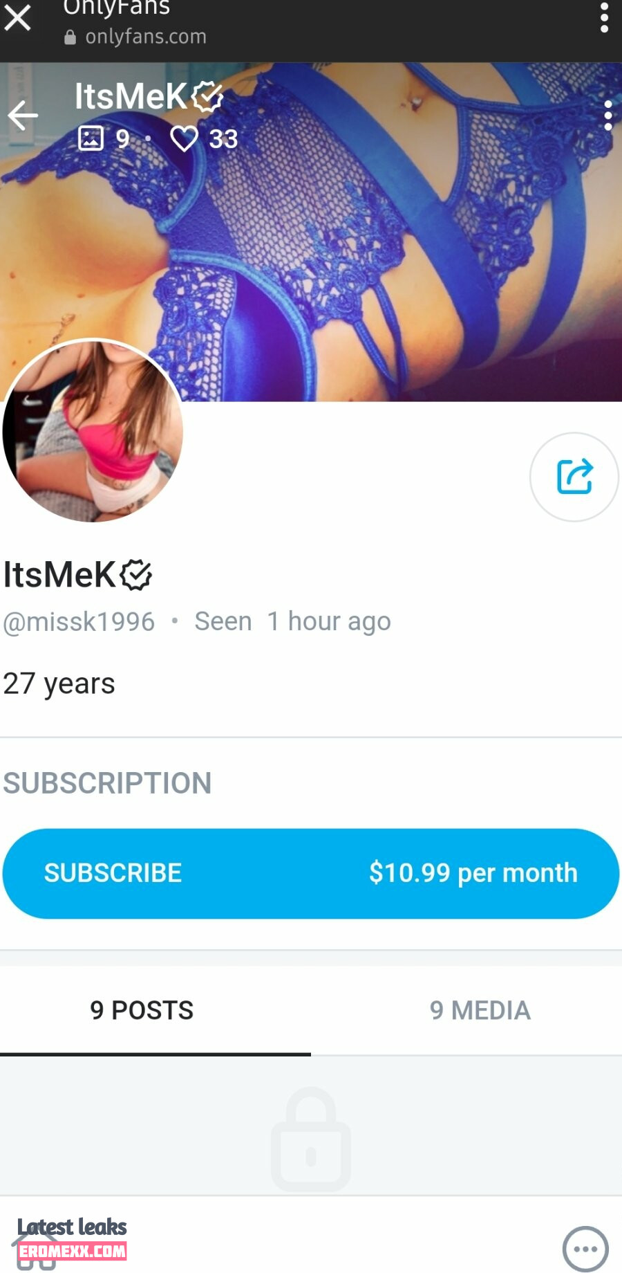 Latest Leaks ItsonlymeK Nude #2 - Fapello