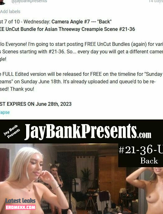 Latest Leaks jaybankpresents Nude #77 - Fapello