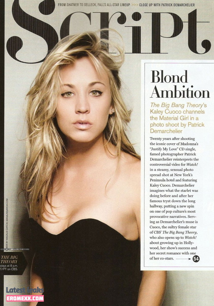 Latest Leaks Kaley Cuoco Nude #355 - Fapello