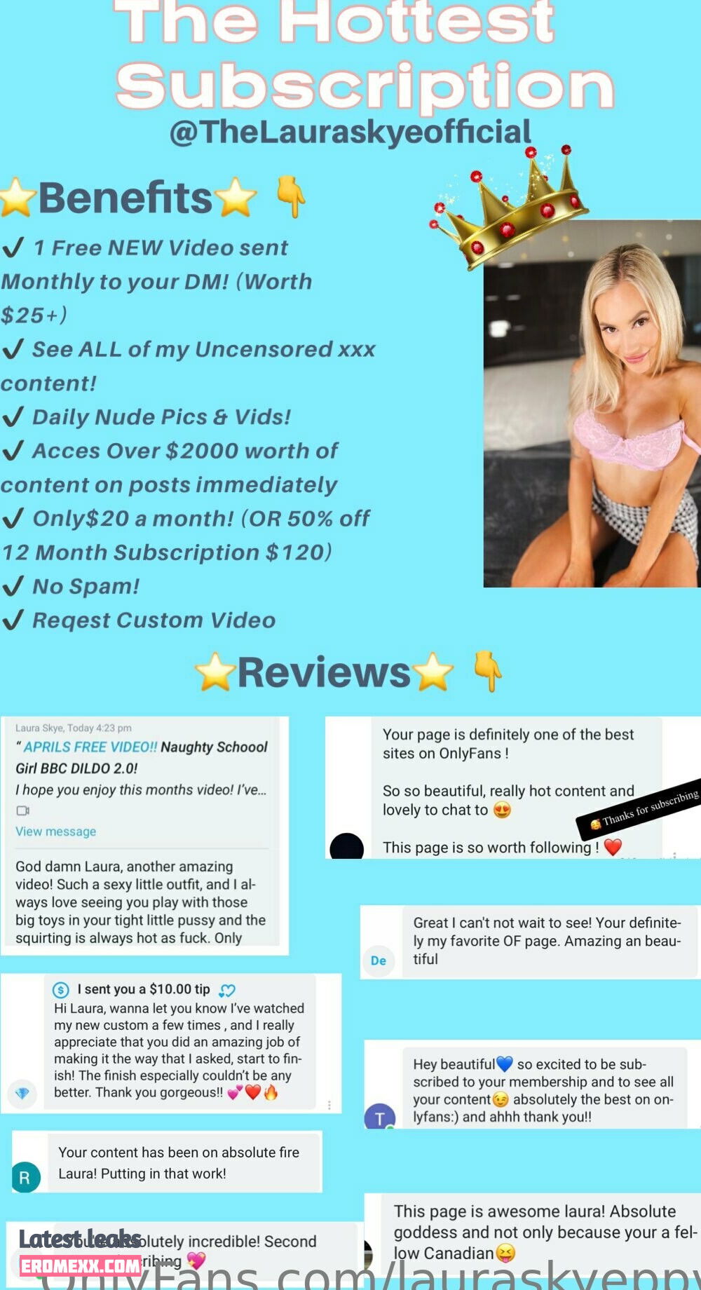 Latest Leaks lauraskyeppv Nude #108 - Fapello