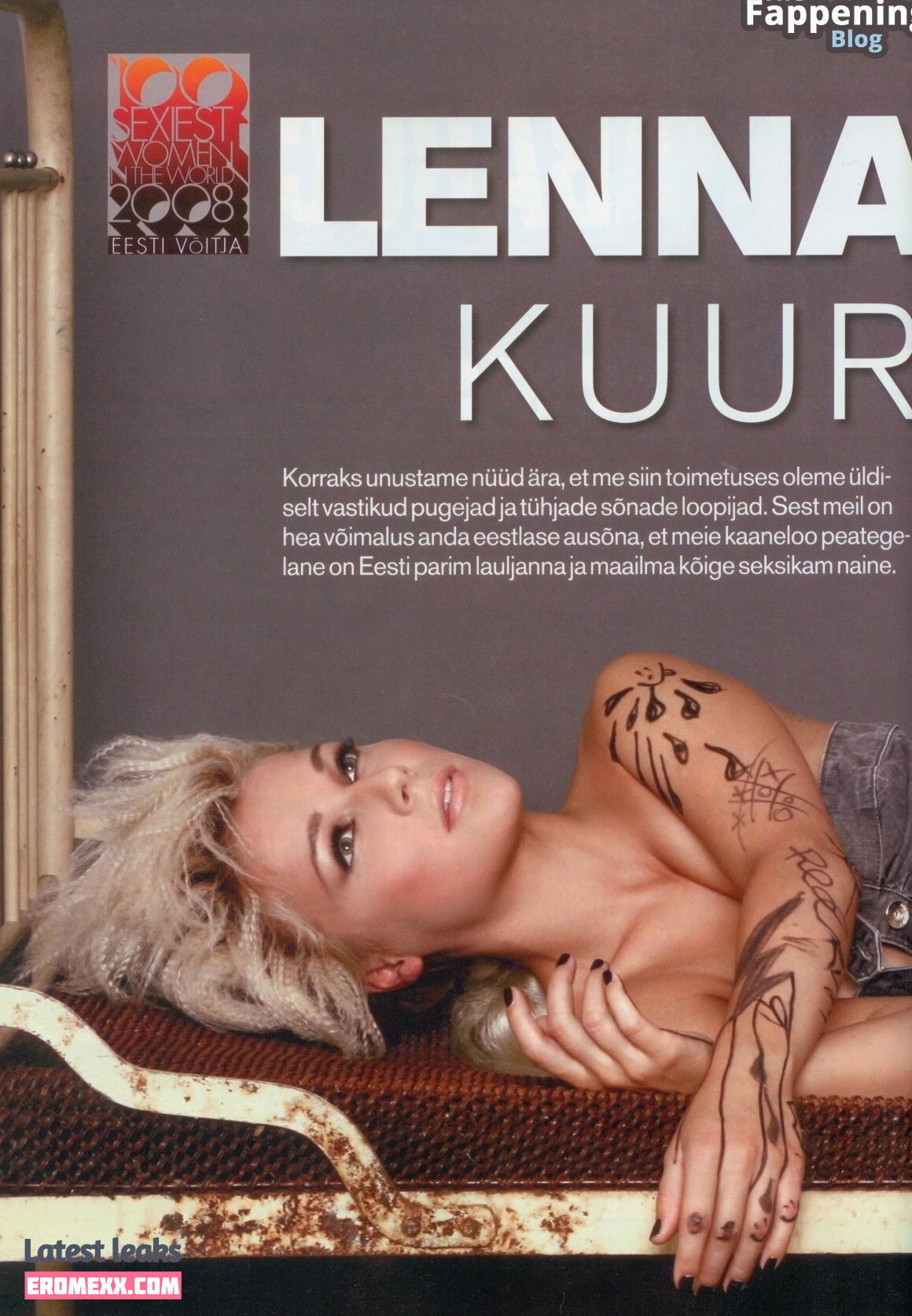 Latest Leaks Lenna Kuurmaa Nude #10 - Erome