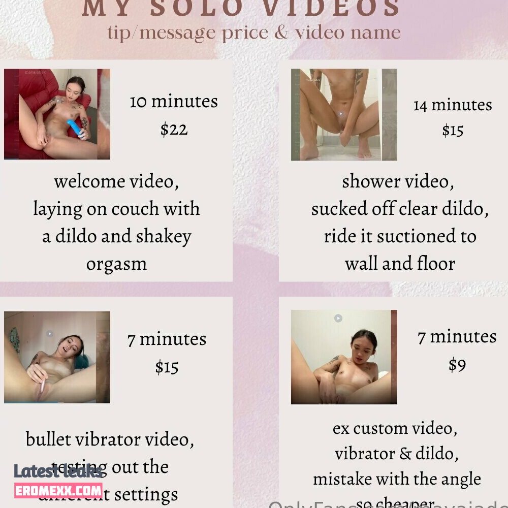 Latest Leaks mayajadex Nude #40 - Fapello
