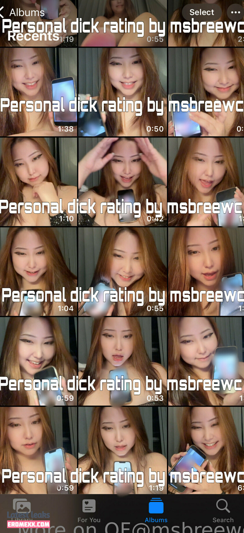 Latest Leaks Msbreewc Nude #63 - Fapello