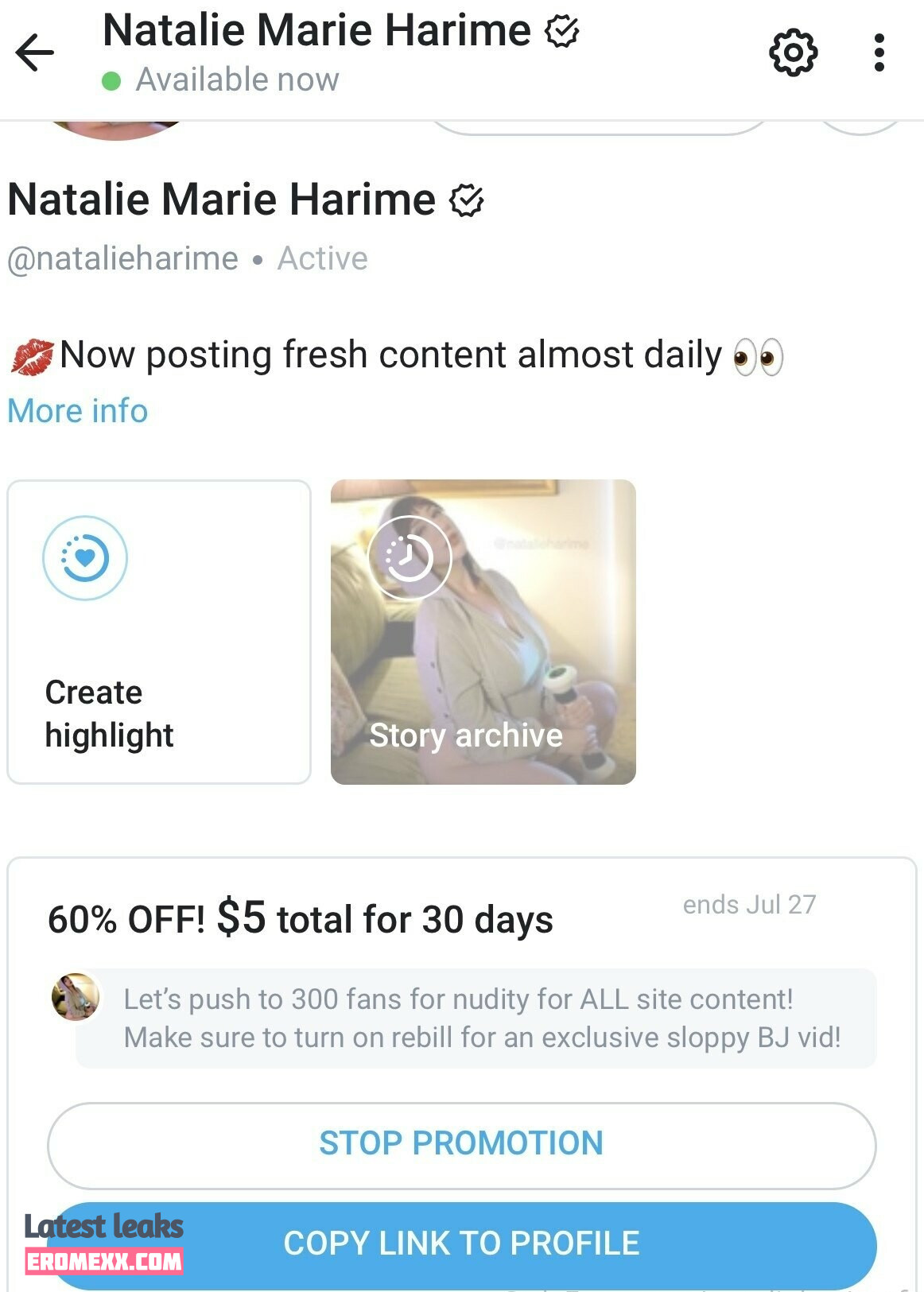 Latest Leaks natalieharimefree Nude #11 - Fapello
