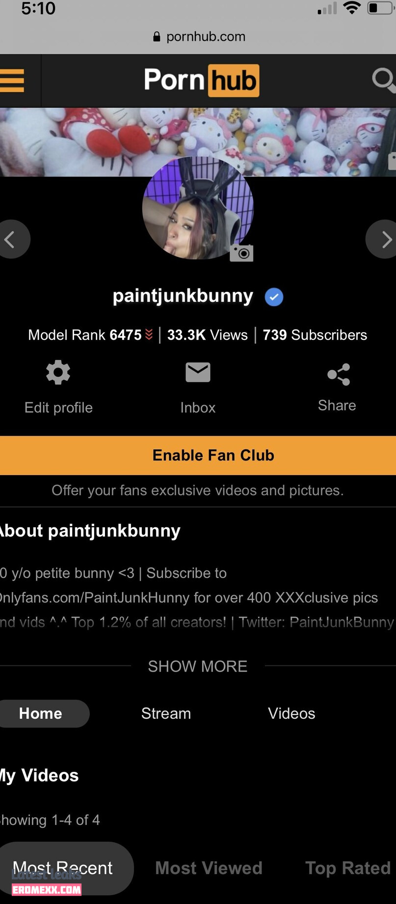 Latest Leaks paintjunkbunnyfree Nude #20 - Fapello