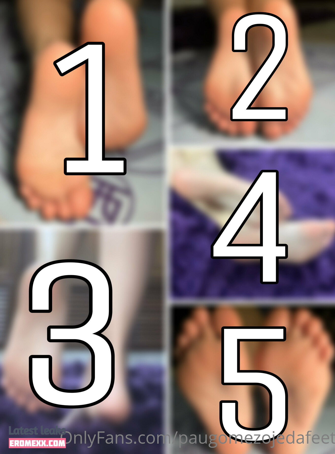 Latest Leaks paugomezojedafeet Nude #5 - Fapello