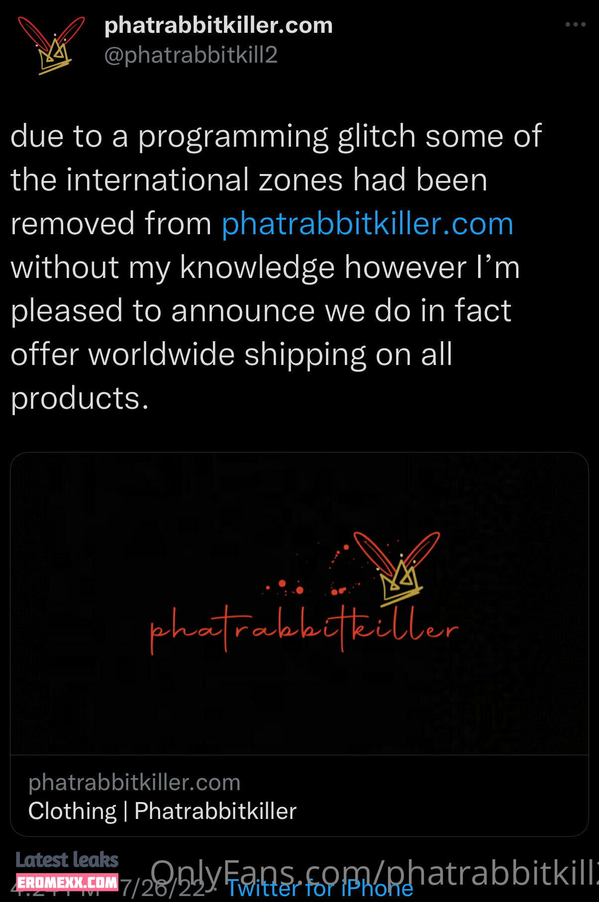 Latest Leaks phatrabbitkill2 Nude #4 - Fapello