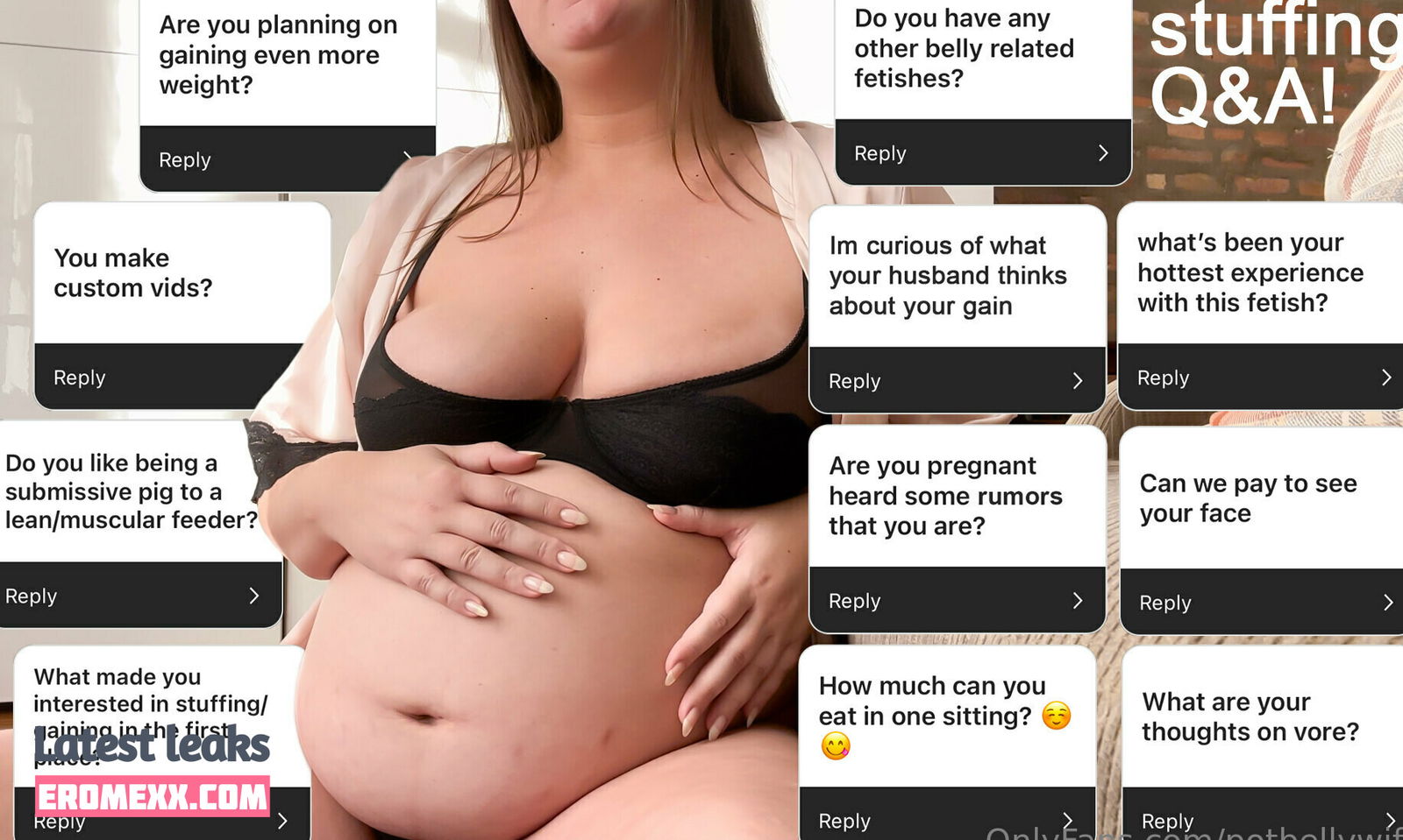 Latest Leaks potbellywife Nude #102 - Fapello
