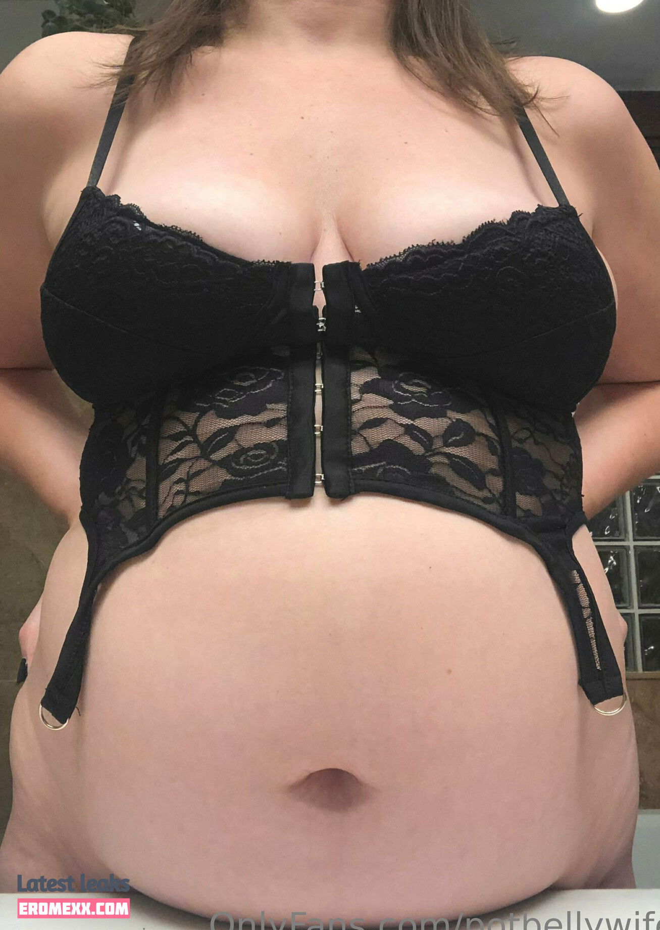 Latest Leaks potbellywife Nude #36 - Fapello