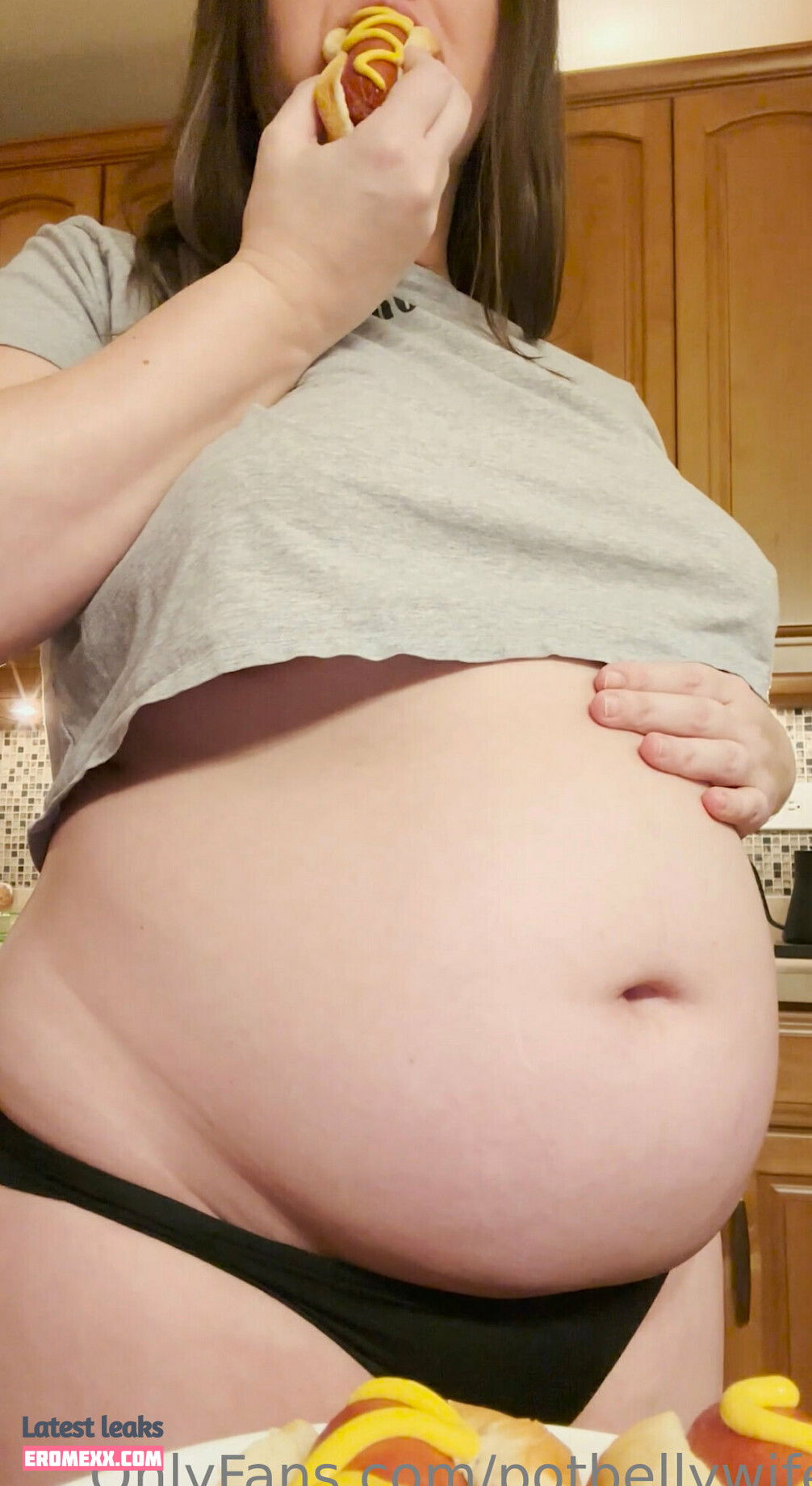 Latest Leaks potbellywife Nude #95 - Fapello