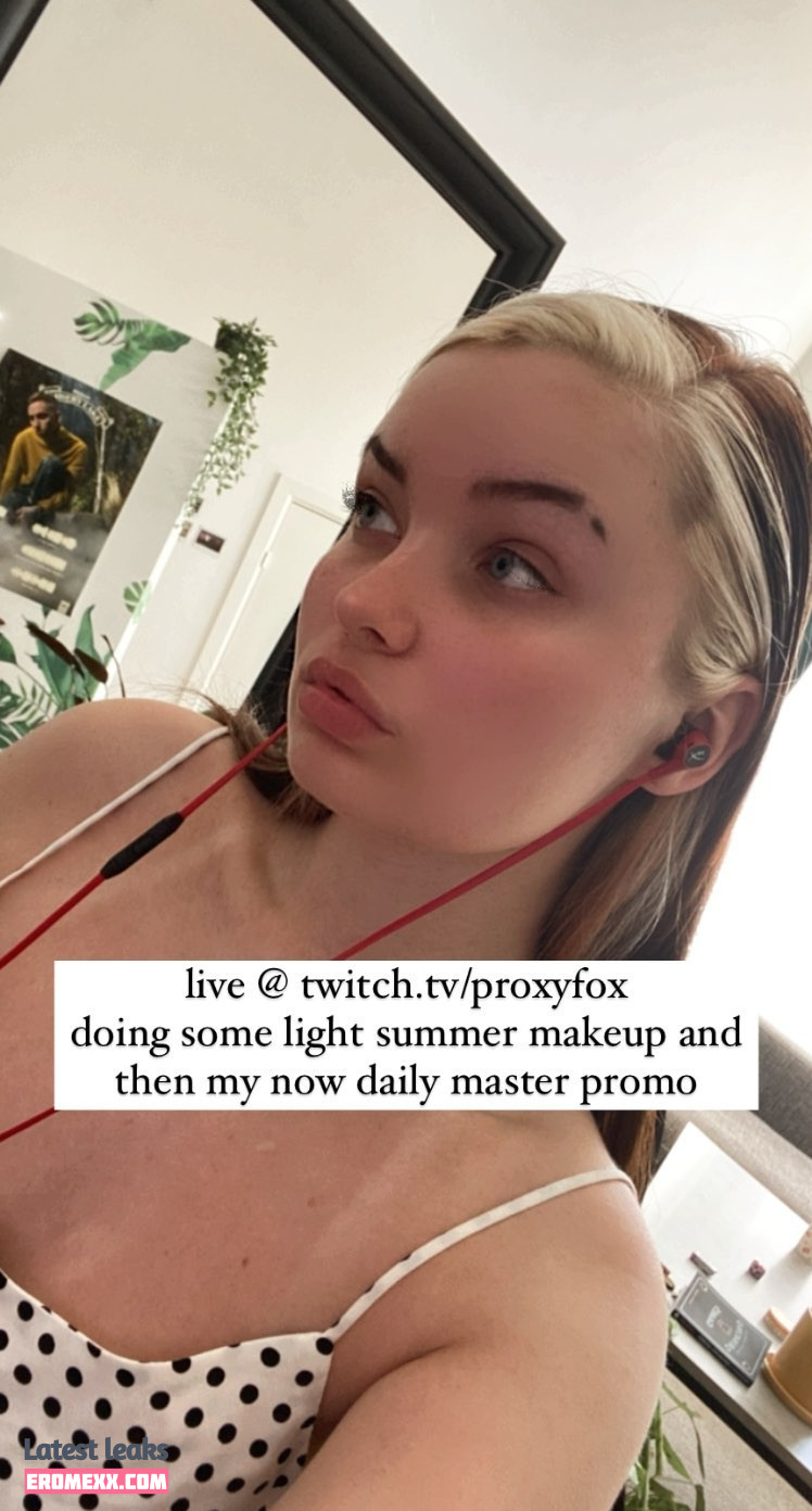 Latest Leaks Proxyfox Nude #1 - Fapello