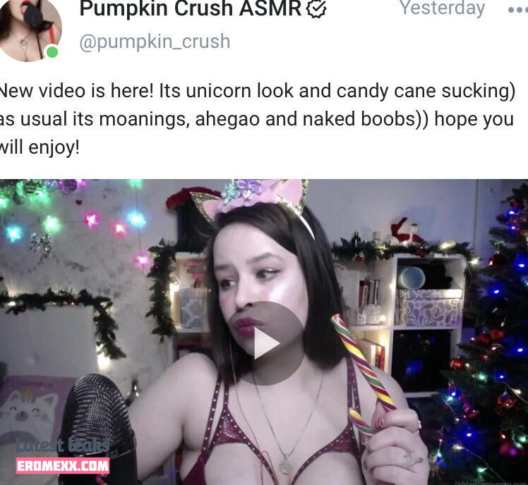 Latest Leaks pumpkincrush Nude #1 - Fapello