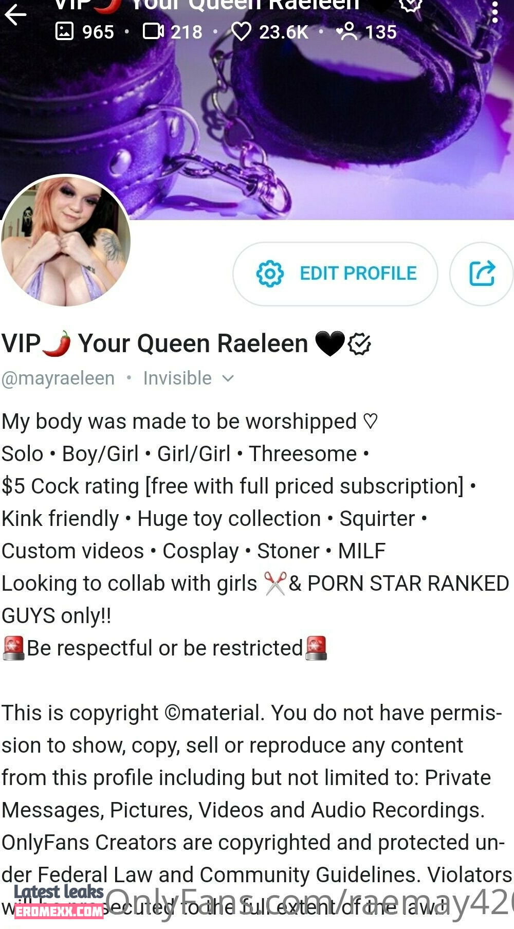 Latest Leaks raemay420 Nude #3 - Fapello