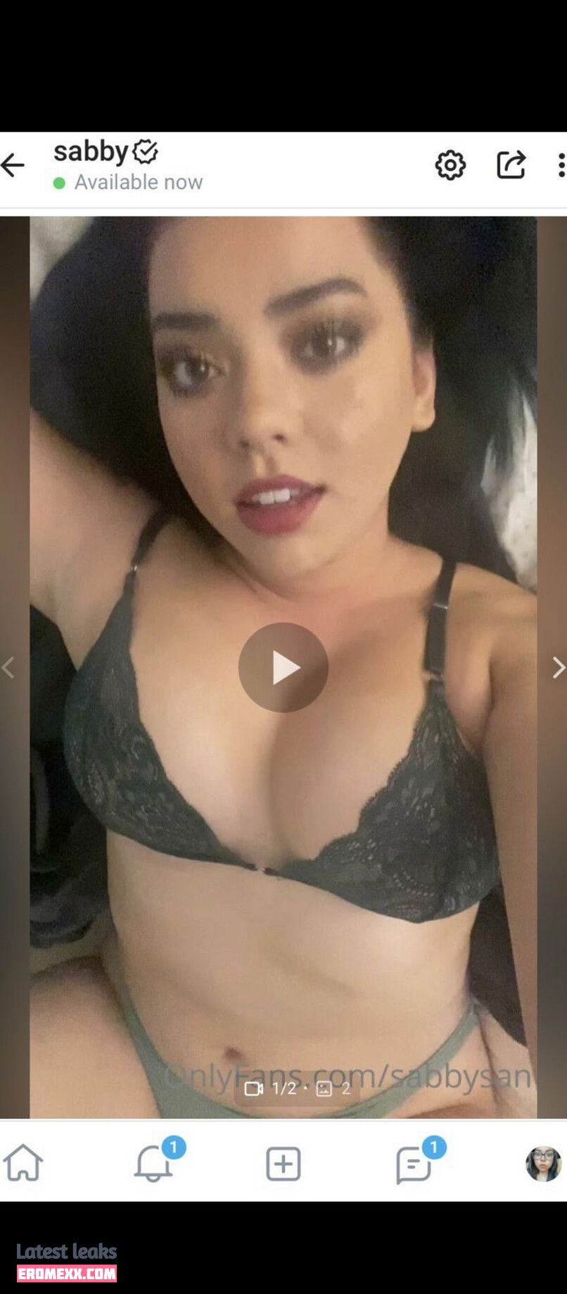 Latest Leaks Sabbysan Nude #1 - Fapello