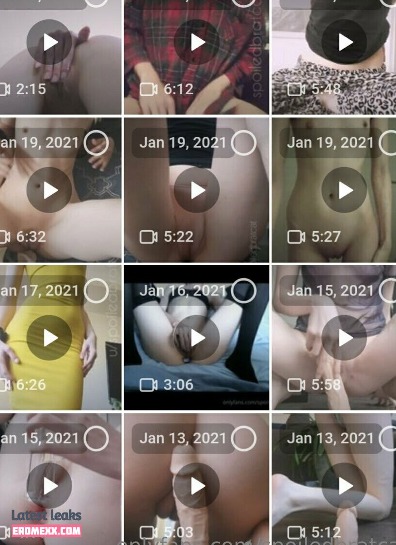 Latest Leaks spoiledbratcat Nude #110 - Erome