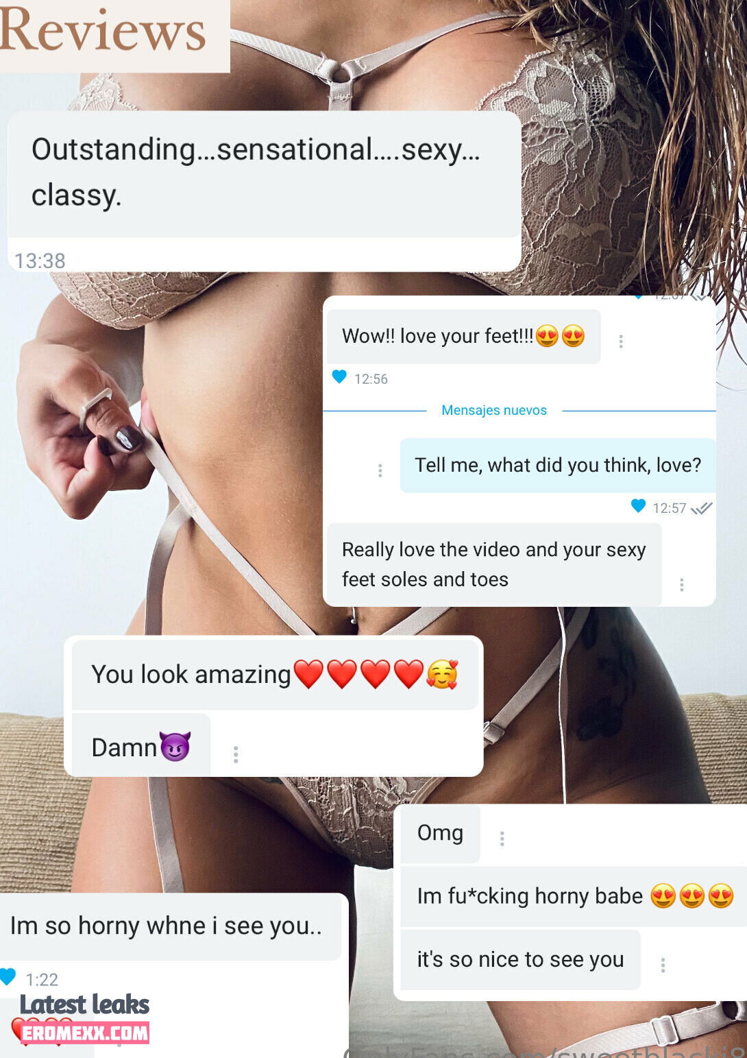 Latest Leaks sweetblacki89 Nude #3 - Fapello
