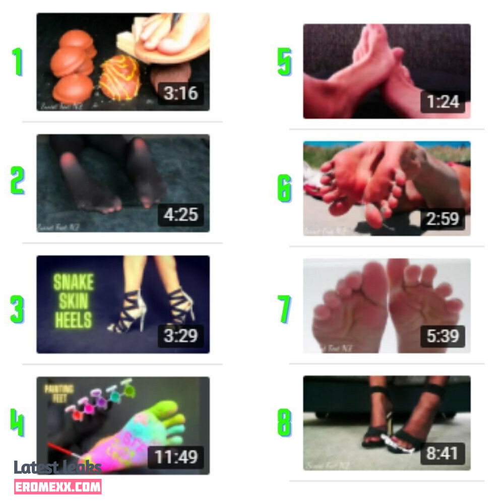 Latest Leaks sweetfeetnzfree Nude #13 - Fapello