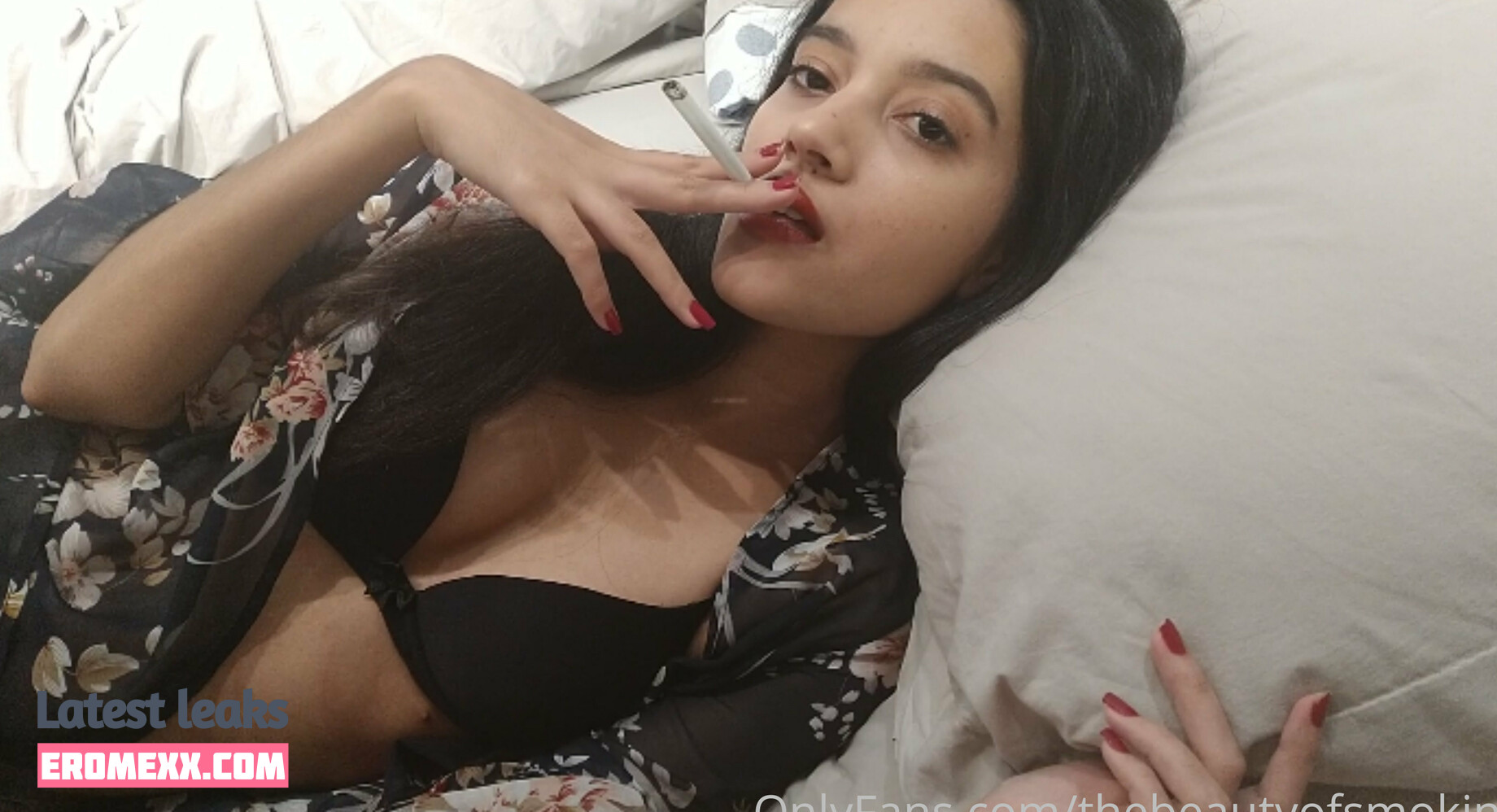 Latest Leaks thebeautyofsmoking Nude #6 - Fapello
