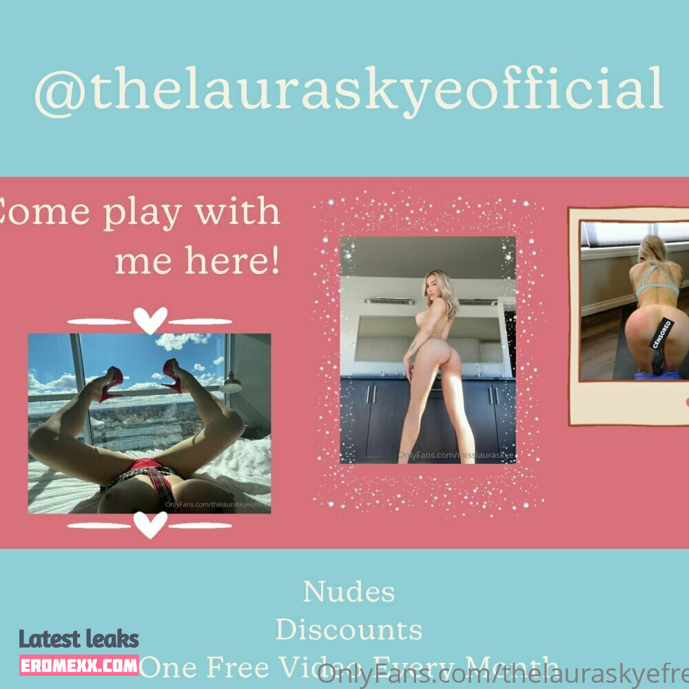 Latest Leaks thelauraskyefree Nude #17 - Fapello