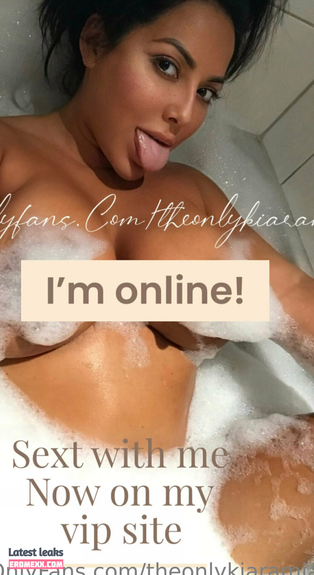 Latest Leaks theonlykiaramiaxxx Nude #109 - Fapello