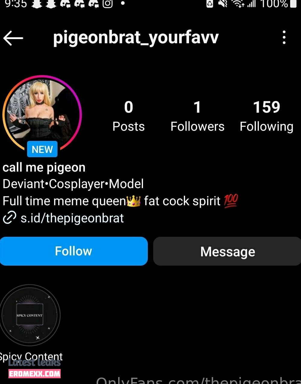 Latest Leaks thepigeonbrat Nude #50 - Fapello