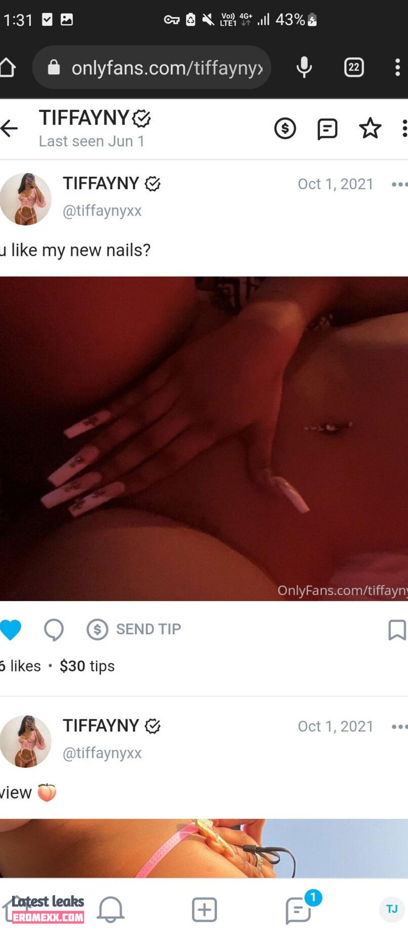 Latest Leaks tiffaynyy Nude #17 - Fapello