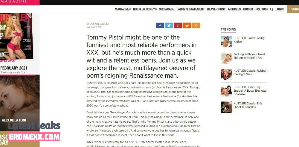 Latest Leaks tommypistol Nude #20 - Fapello