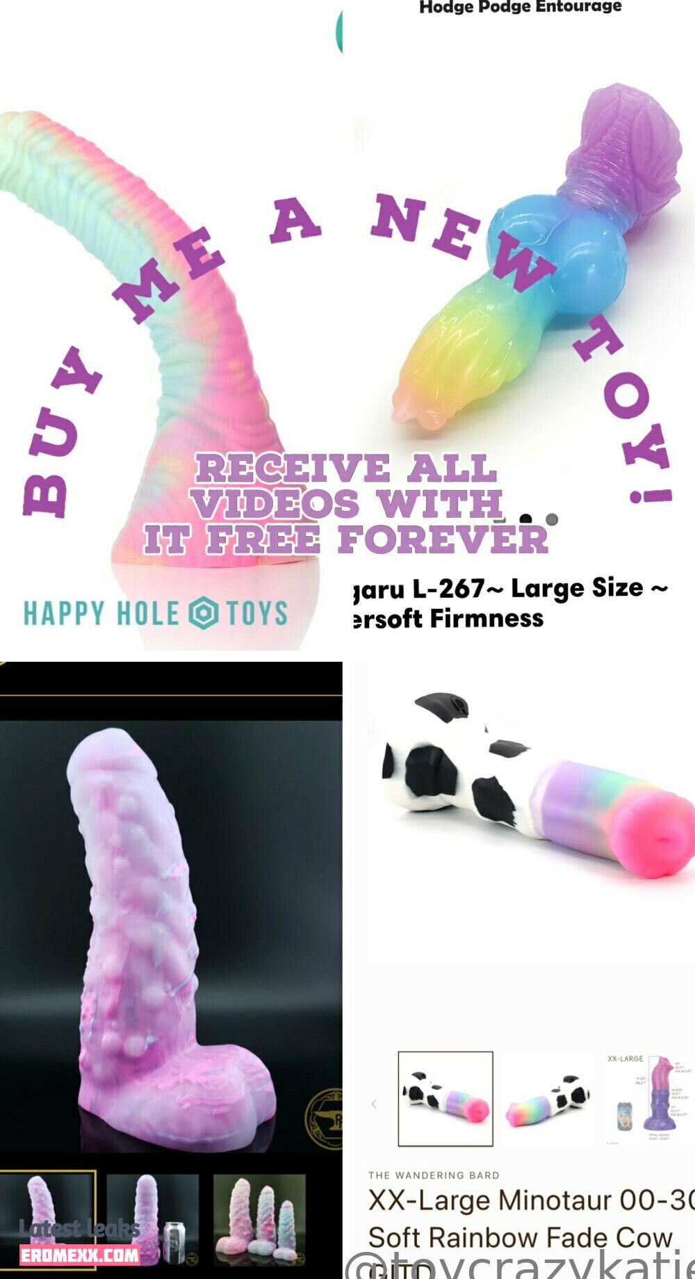 Latest Leaks toycrazykatie Nude #1019 - Fapello
