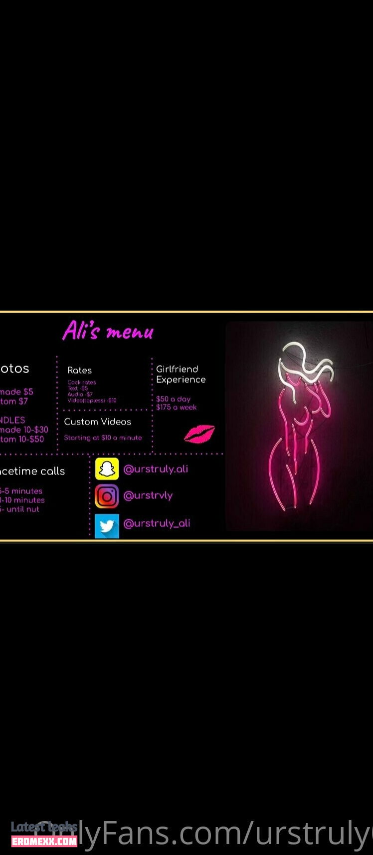 Latest Leaks urstruly.ali Nude #24 - Erome