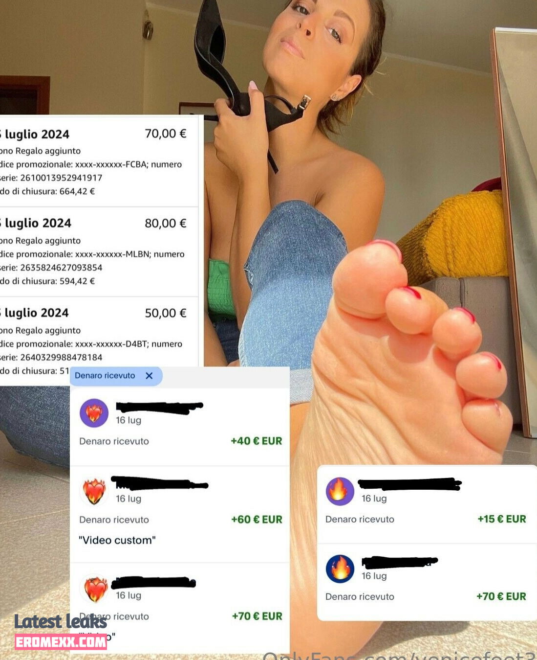 Latest Leaks venicefeet37 Nude #5 - Fapello