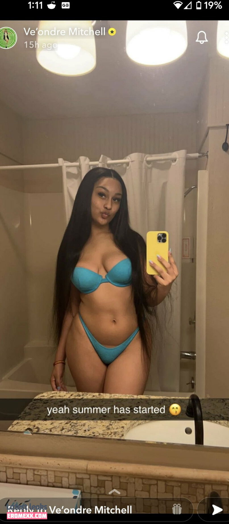 Latest Leaks Veondre Mitchell Nude #1 - Fapello