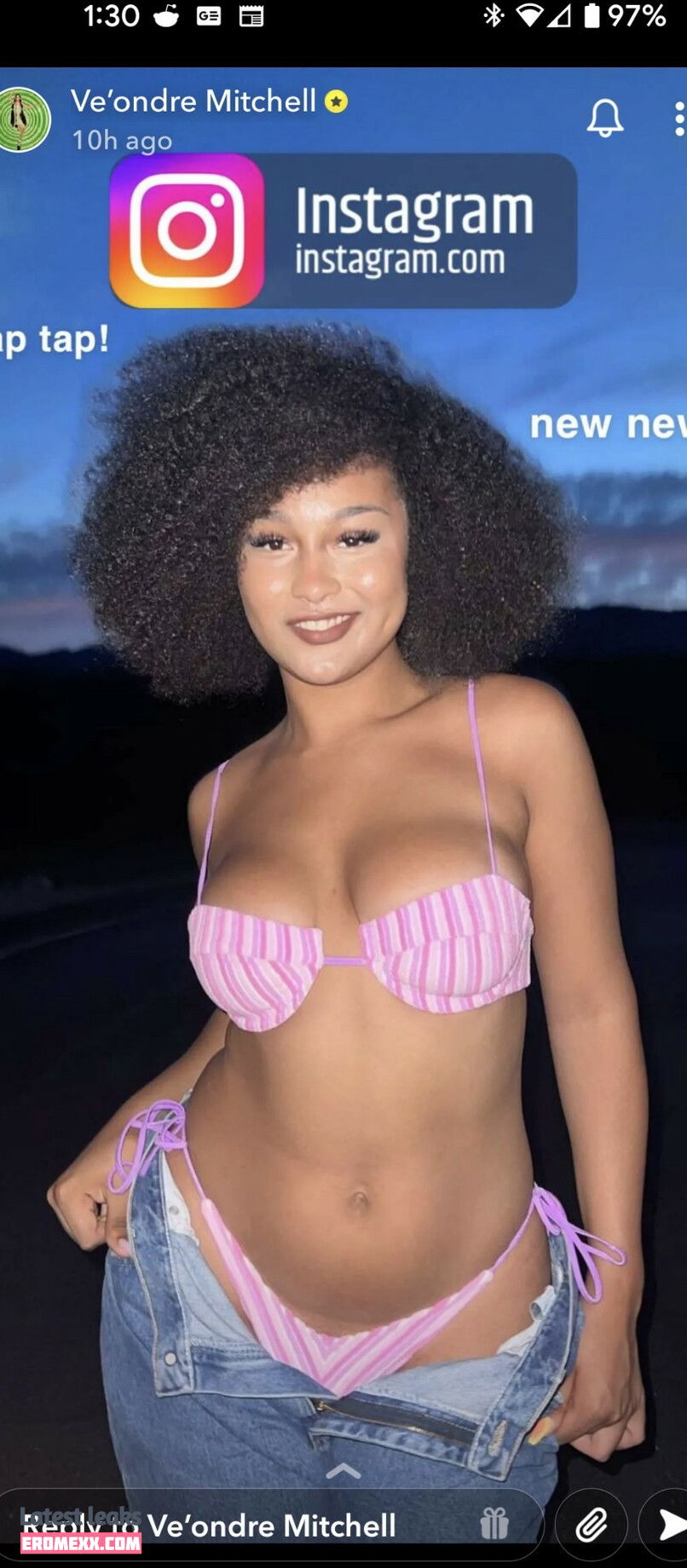 Latest Leaks Veondre Mitchell Nude #3 - Fapello