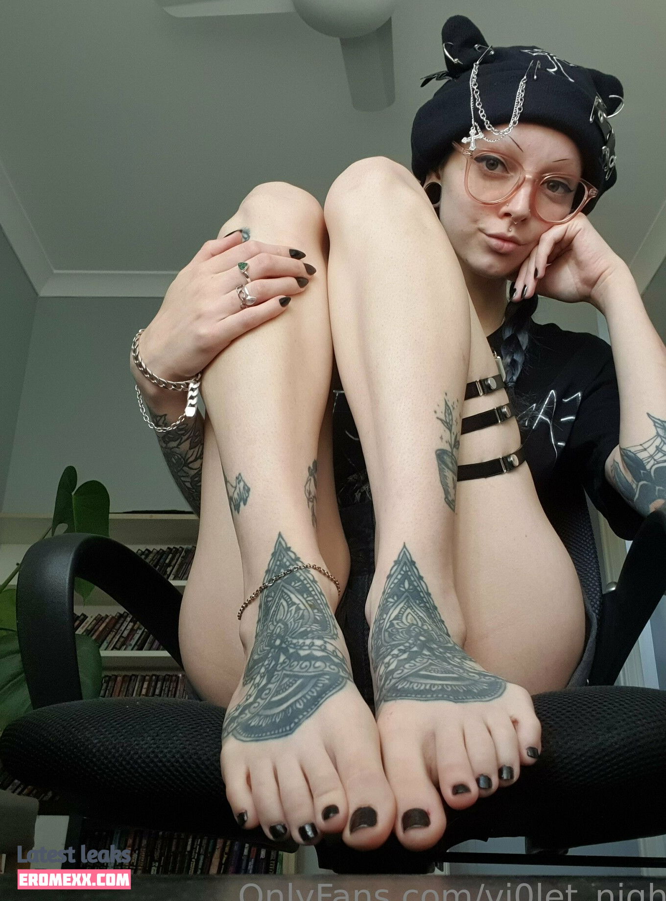 Latest Leaks vi0let_night Nude #3 - Fapello
