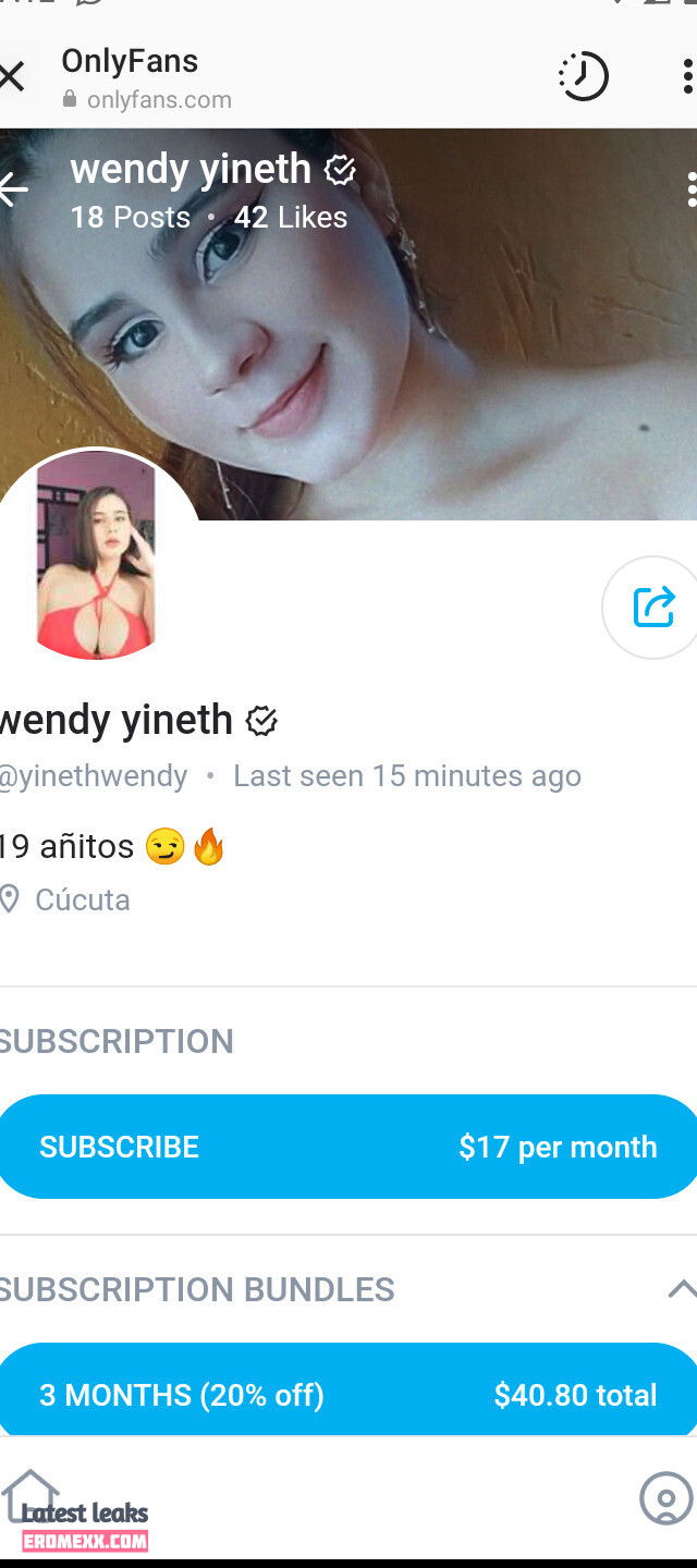 Latest Leaks Wendy Yineth Nude #12 - Fapello