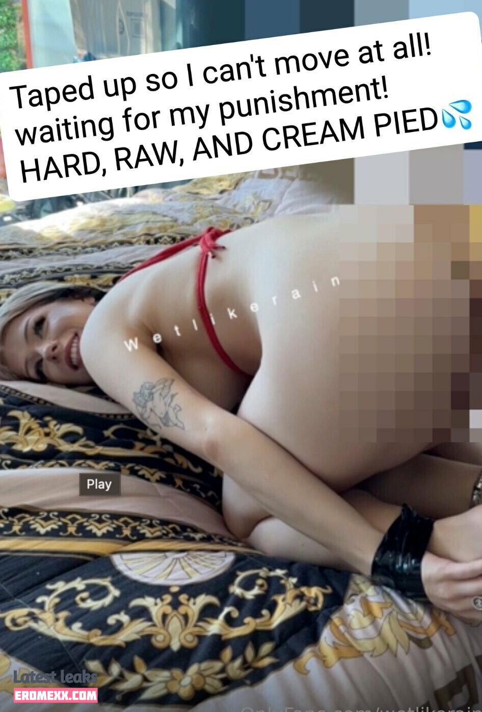 Latest Leaks wetlikerainn Nude #1 - Fapello