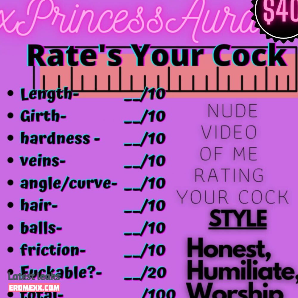 Latest Leaks xPrincessAura Nude #15 - Fapello