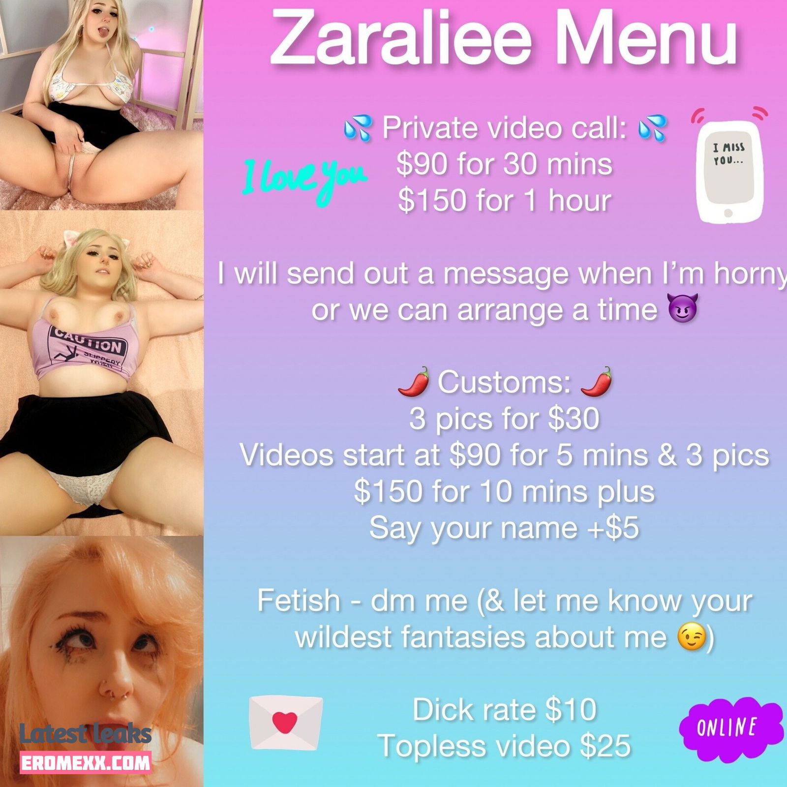 Latest Leaks zaraliee_free Nude #24 - Fapello